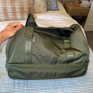 Calpak Green Duffel Bag